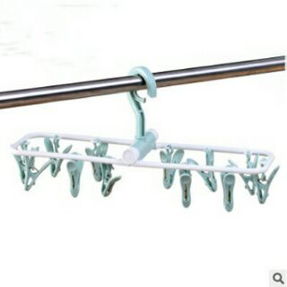 Móc chùm phơi đồ 12 kẹp tiện dụng