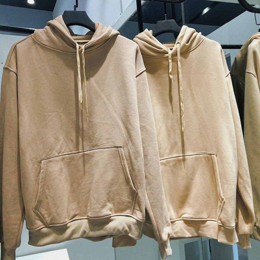 Áo HOODIE BASIC Màu Tan UNISEX