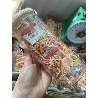 MỰC XÉ SỢI HẤP NƯỚC DỪA 250gr