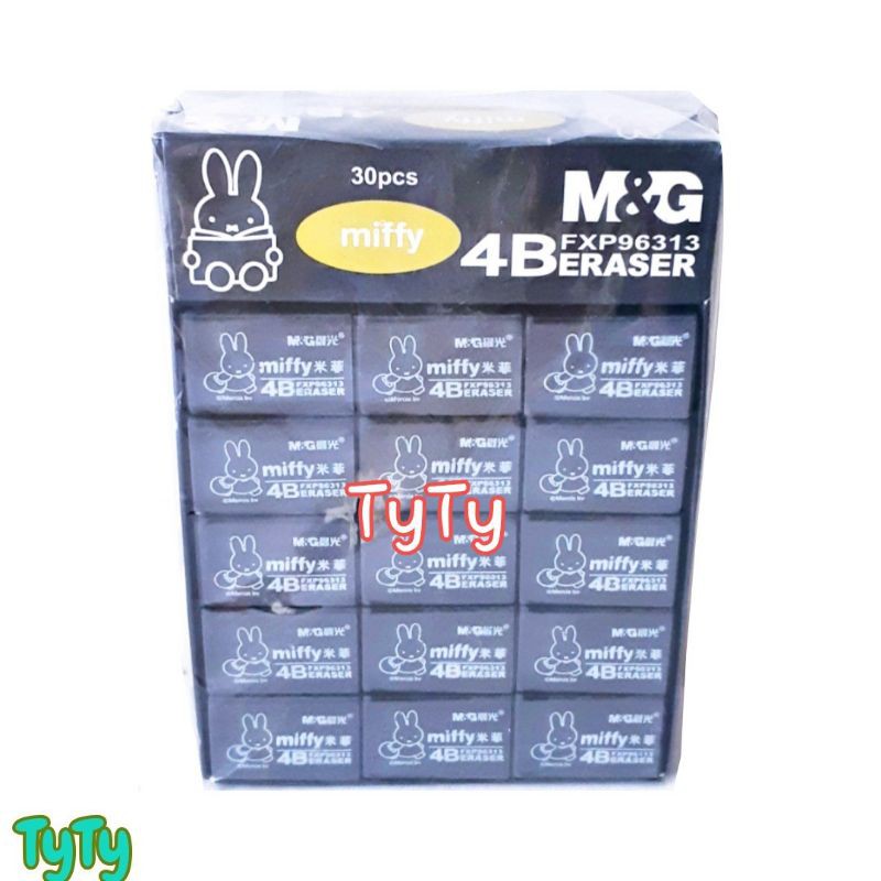 1Lốc 30 Cục Tẩy Hình Thỏ