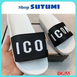 Dép nam ❤️FREESHIP❤️ Dép quai Ngang Icon - Dép Icon Cao Cấp DG55