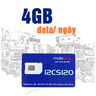 Siêu Sim MobiFone Ưu Đãi Thoại 12CS120 (12 tháng)