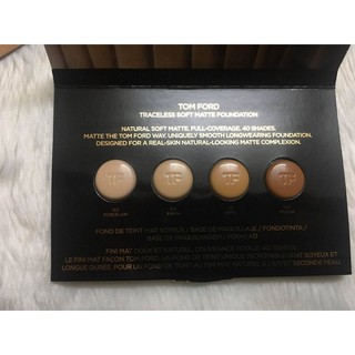 1 Set Dùng Thử Kem Nền  Tom Ford Traceless Soft Matte Foundation