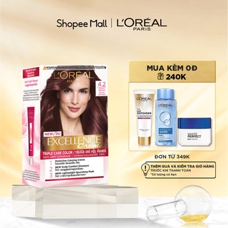 Màu nhuộm dưỡng tóc phủ bạc L’Oreal Paris Excellence Crème 172ml