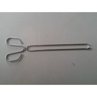 Kẹp than, đồ nước hình cái kéo bằng Inox