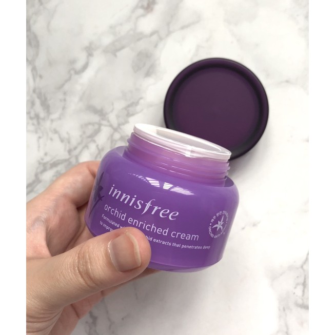 Kem Dưỡng Chăm Sóc Da Toàn Diện Innisfree Jeju Orchid Enriched Cream 50ml