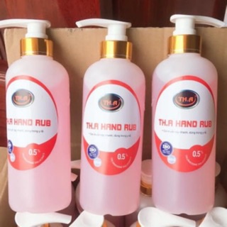 TH.A HAND RUB – DUNG DỊCH SÁT KHUẨN TAY NHANH THA HANDRUB CHAI 500ML