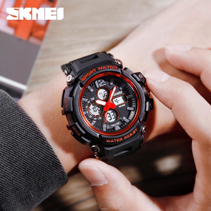 SKMEI 1498 Fashion Sports Men's Waterproof Electronic Watch Digital Display Alarm