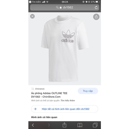 ÁO PHÔNG ADIDAS OUTLINE TEE