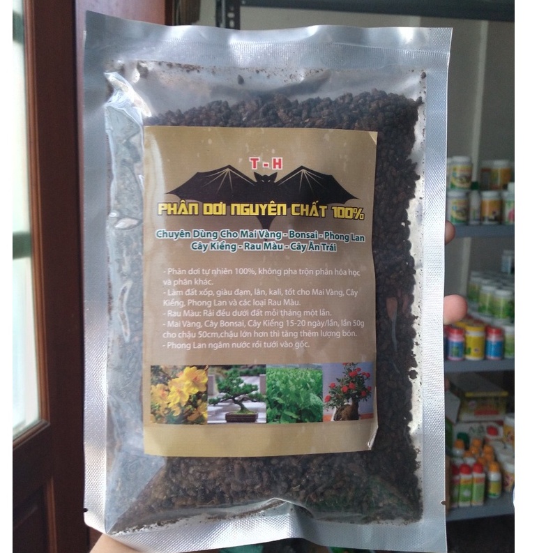 Phân dơi Sử dụng cho rau, cây kiểng Khối lượng 150g