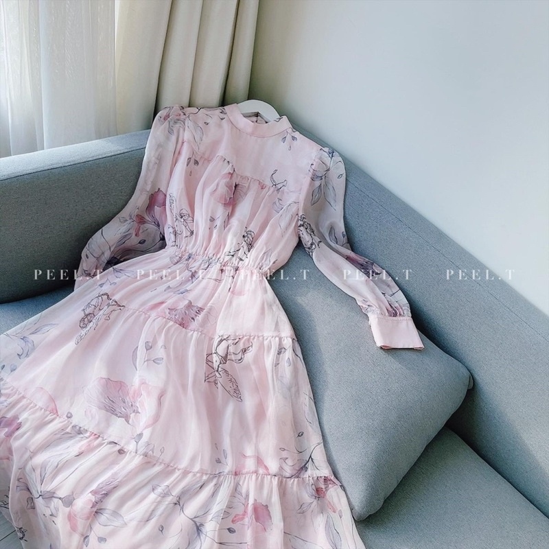 PEEL.T - Lava Dress - Đầm lụa maxi đi chơi, đi tiệc