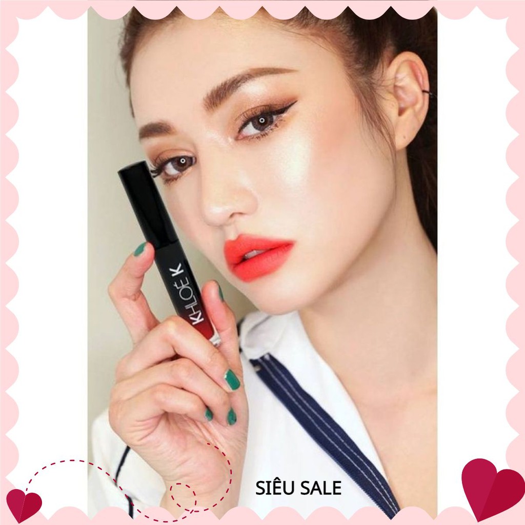 [SIÊU SALE] Son Dưỡng dạng kem Cao Cấp Khloe K Màu Đỏ Cam | BigBuy360 - bigbuy360.vn