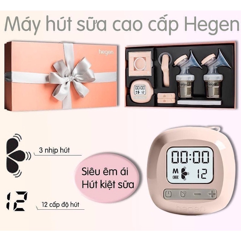 Máy Hút Sữa Điện Đôi HEGEN PCTO Cao Cấp.