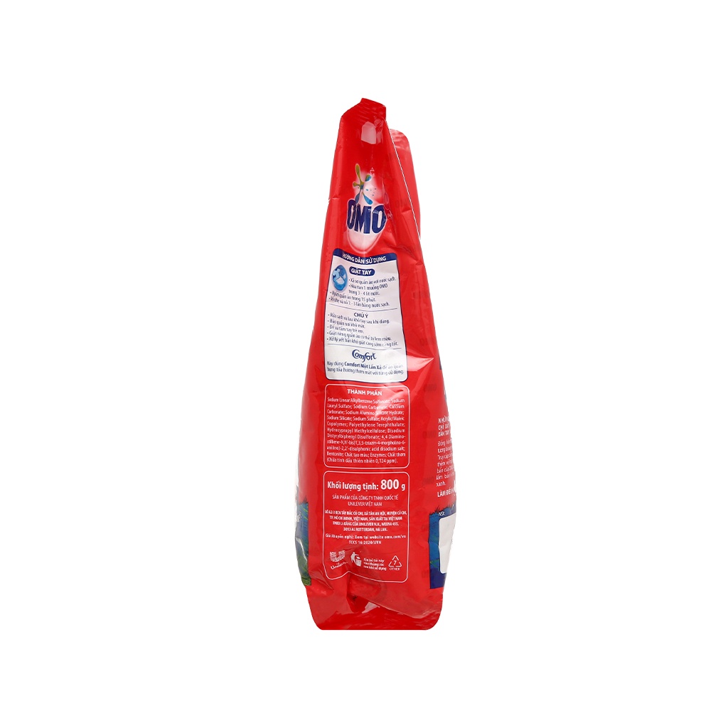Bột giặt omo siêu sạch hệ bọt thông minh Gói 360gr - 800gr