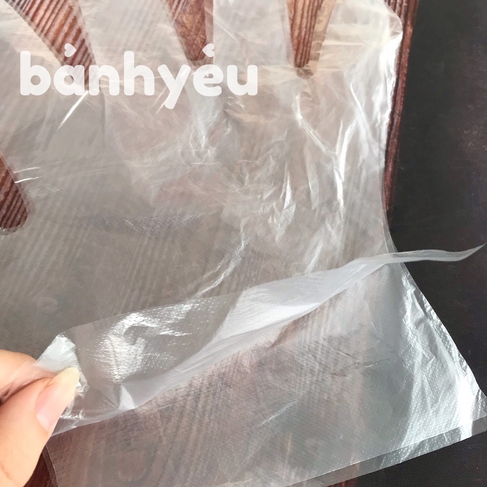 Túi 100 Găng Tay Nilong Dùng 1 Lần Tiện Dụng - DC46