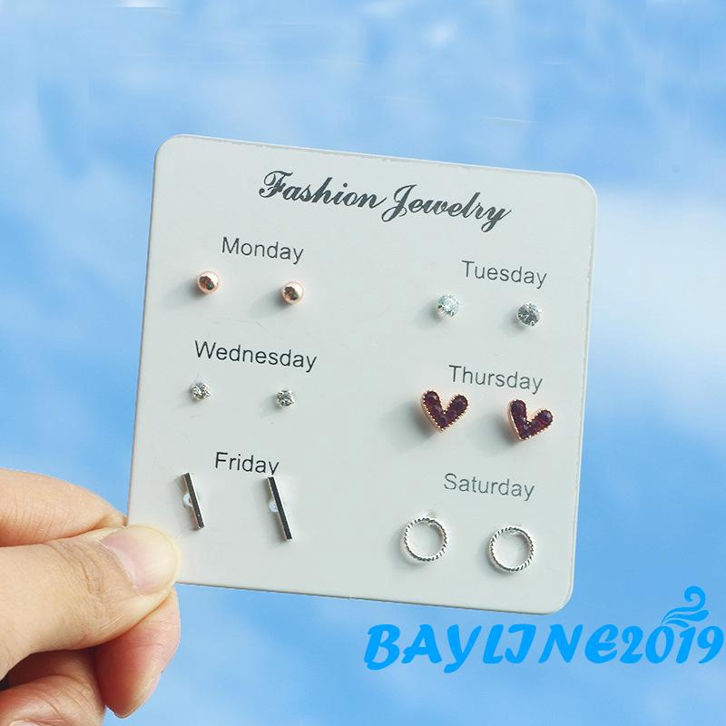 Khuyên tai hình bông hoa đính đá phong cách thanh lịch dành cho nữ