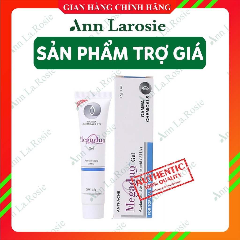 Gel Giảm Mụn Ẩn Và Thâm Gamma Megaduo Gel 15 gram