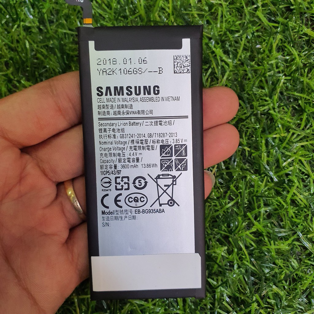 Pin Samsung Galaxy S7 Edge Chính Hãng, EB-BG935ABA Dung Lượng 3600mAh, Mới 100%