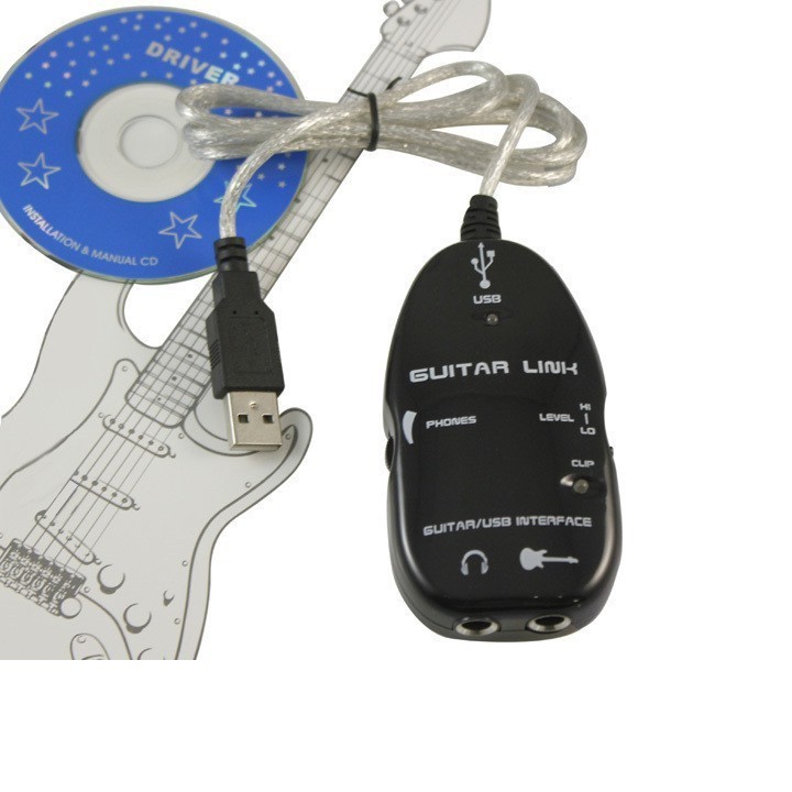 Cable USB Guitar Link kết nối đàn guitar với máy tính