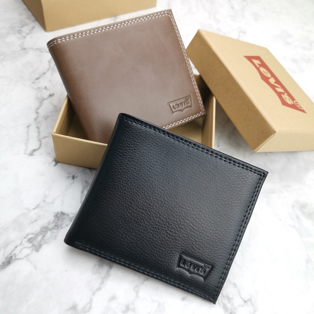 Ví nam chính hãng LEVIS / Ví da cao cấp/Với hộp đẹp