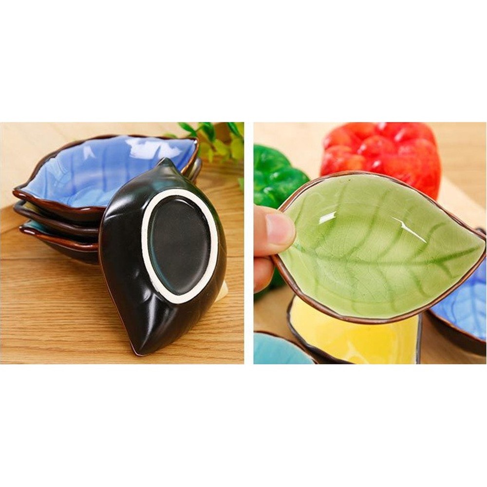 ĐĨA SỨ Đựng Nước Chấm - Khay Đựng Gia Vị - Chén Bát Nhỏ Đựng Nước Mắm - Xì Dầu Bàn Ăn