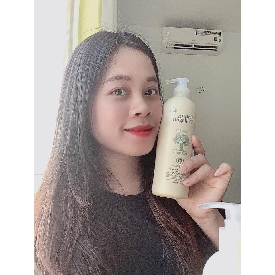 Dầu Gội Biotin Collagen 30ml TẶNG Xịt Dưỡng Tóc CELIO Giảm Rụng Tóc Hỗ Trợ Mọc Tóc Phục Hồi Tóc Khô Xơ Chính Hãng