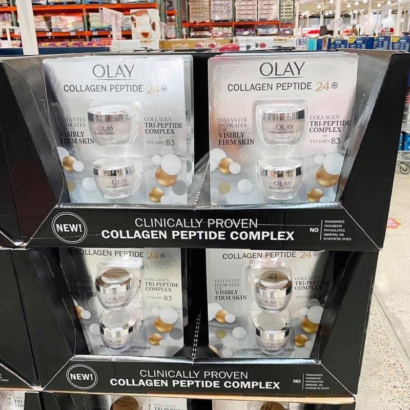 Kem Chống Lão Hóa Olay Collagen Peptide Mỹ 48G