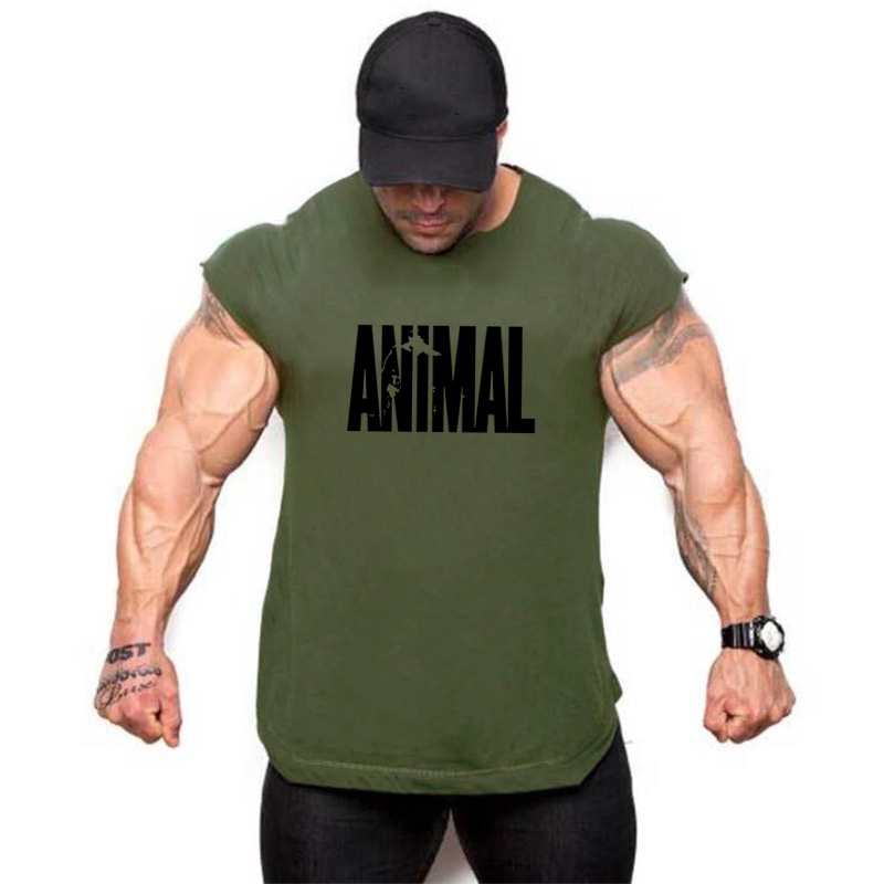 Brand Casual Men's Bodybuilding Fitness Tank Top Bodybuilding Sleeveless Shirts Men's Hot Selling Gyms Vest Singlets Workout