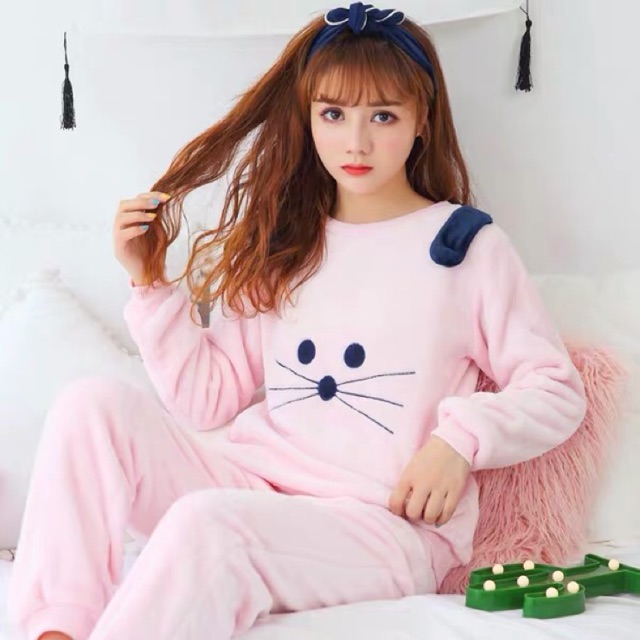 Bộ ngủ lông siêu ấm