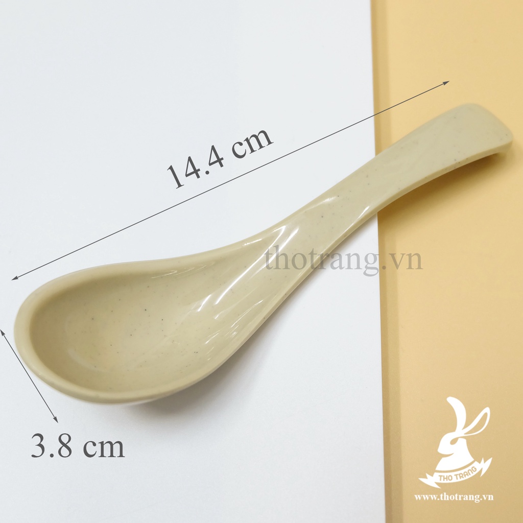 Mỗng cơm, muỗng canh nhựa melamine Superware Thái Lan nhiều màu, nhiều size