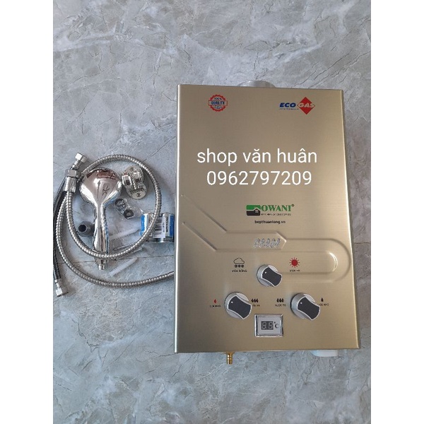 Bình tắm nóng lạnh gas Owni