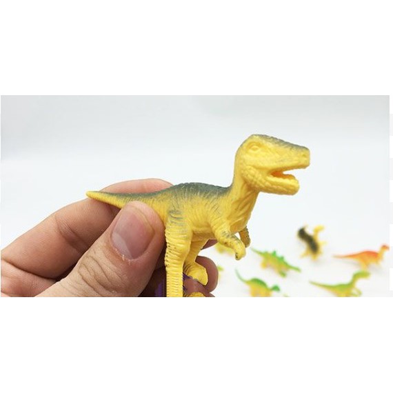 Bộ đồ chơi 24 loài khủng long tuyệt chủng mini bằng nhựa Dinosaur