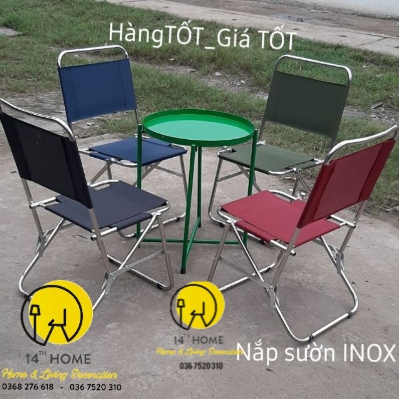 BỘ BÀN GHẾ TRÀ CHANH  - Chọn màu theo yêu cầu
