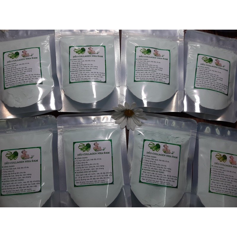 500gr Bột Dẻo Nha Đam đắp mặt handmade