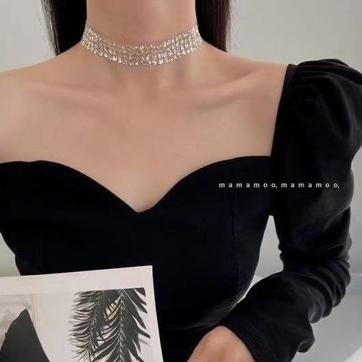 Vòng cổ Mặt Đá Quý Hình Bướm Phong Cách Hàn Quốc Thời Trang Mùa Hè 2022 Chất Lượng Cao Trang Sức Cá Tính Không Phai Màu Cho Nữ
