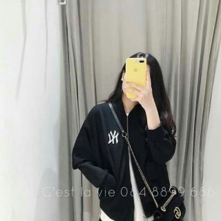 ÁO KHOÁC NỈ BOMBER NY