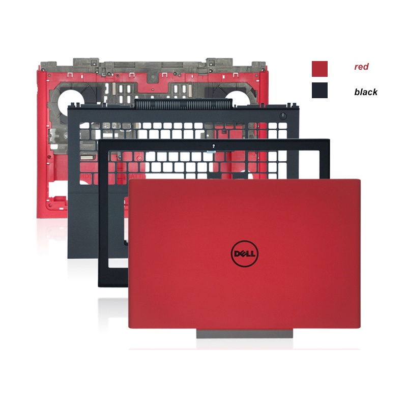 Kirot Ốp Điện Thoại Có Nắp Đậy Hai Bên Màn Hình LCD Cho Dell Inspiron 15 7566 7567