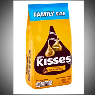 Socola Hershey Kisses Almond 510g Mỹ 100%