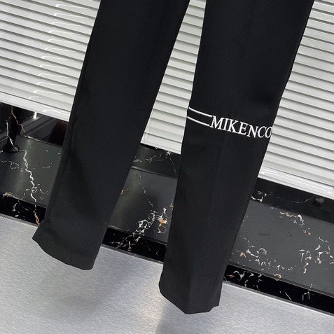 Quần Âu Màu Đen Công Sở Chất Liệu Tuyết Mưa Cao Cấp Thời Trang Nam