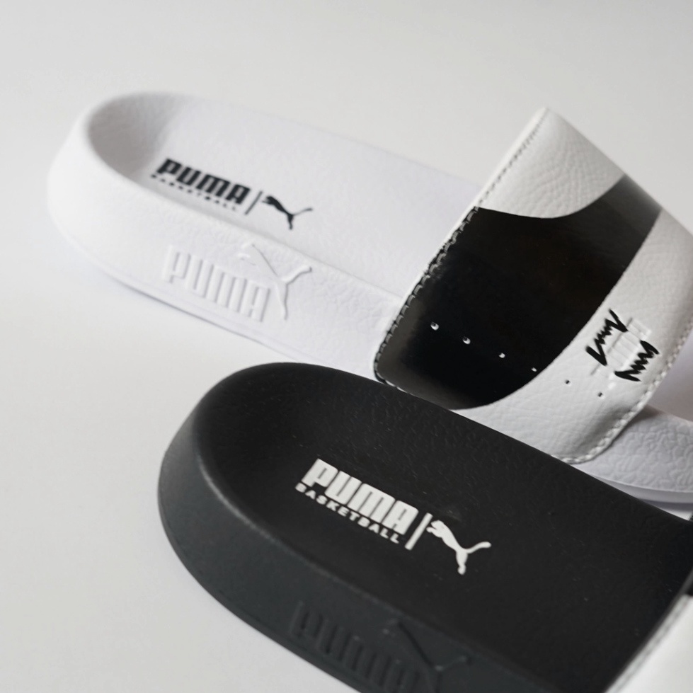 Dép quai ngang unisex P.U.M.A Leadcat 2.0, kiểu thòi trang, êm chân, đế bền nhẹ, chống trượt, thích hợp mang mỗi ngày