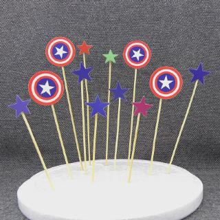 Que cắm set HPBD khiên captain