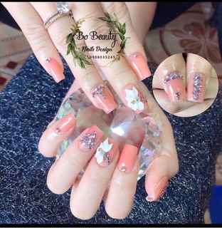 40 Hoa bột đá gắn móng nail ..