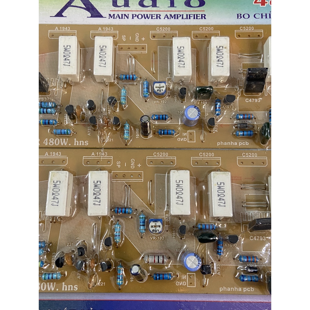 Mạch công suất amply 16 sò giá rẻ