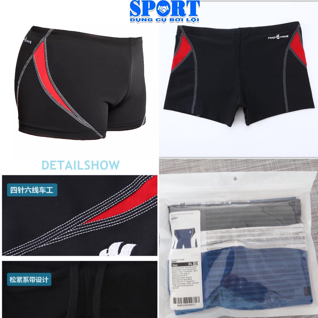Quần Bơi Nam MADWAVE Cao Cấp, Đồ Bơi Nam Bé Trai Ngắn S,M,L,XL,Được Làm bằng Vải Chống Clo Siêu Bền  Shop-Dungcuboiloi | BigBuy360 - bigbuy360.vn