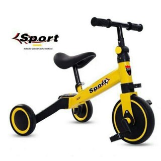 Xe chòi chân thăng bằng kiêm xe đạp 3 in1 Happy baby/Sport