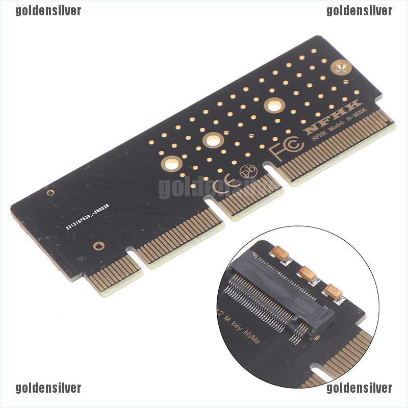 Thẻ Chuyển Đổi Ổ Cứng M.2 NVMe SSD Sang PCIe Card M2 Key M x4x8x16