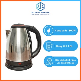 Bình Đun Siêu Tốc Full House FH-AD Dung Tích 1.8L Công Suất 1800W Inox 304 Đun Nước Siêu Nhanh