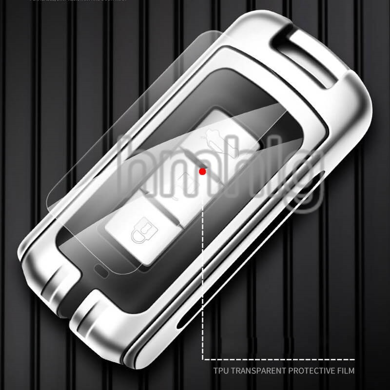 Vỏ Bọc Chìa Khóa Điều Khiển Từ Xa Bằng Da + Silicon Cho Mitsubishi Xpander Prime 2023 Montero Sport 2022 Xpander Cross Pajero Montero Triton Outlander ASX