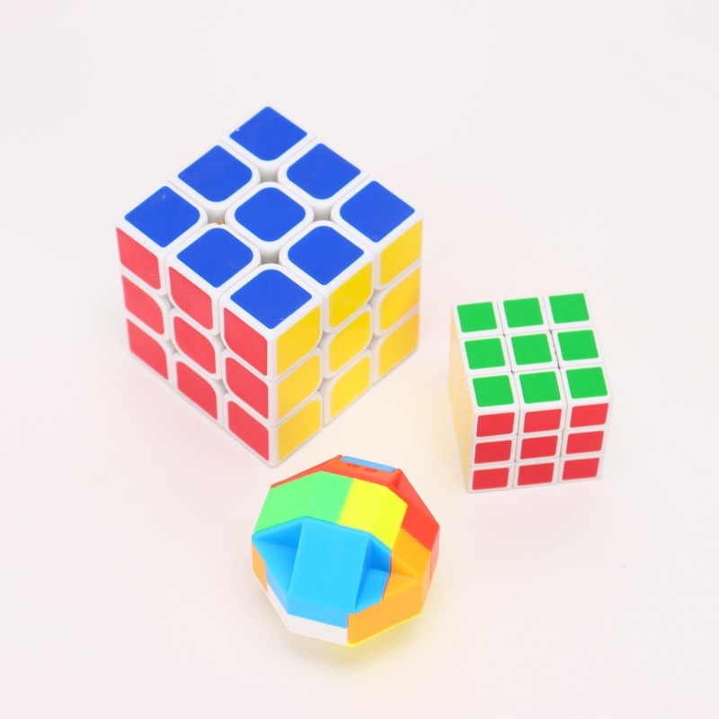 Set 3 rubic 3x3 - tròn - vuông to - vuông nhỏ
