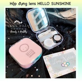 HỘP ĐỰNG LENS CÓ GƯƠNG ĐẾ TRONG